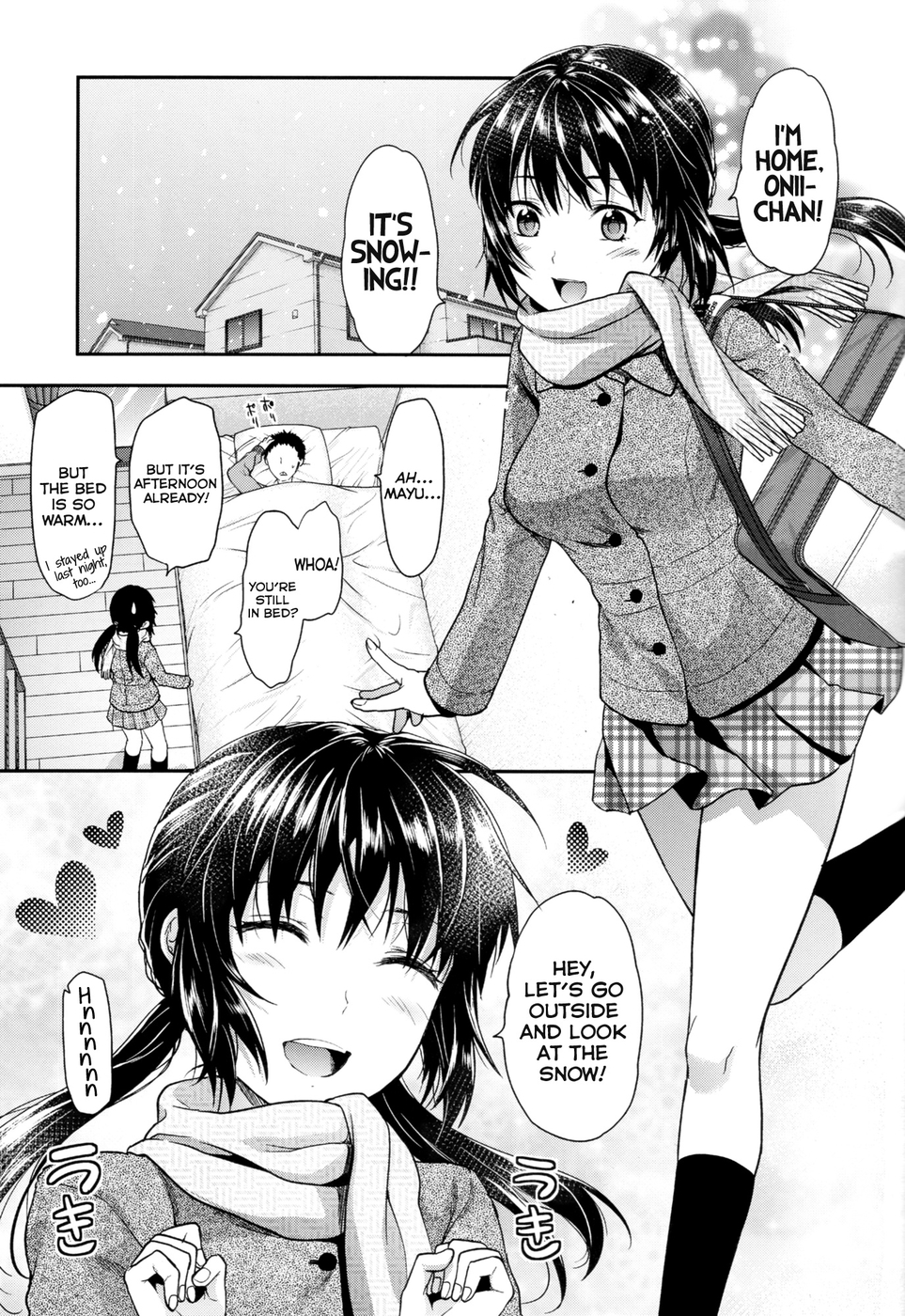 Hentai Manga Comic-Little Sister Lip-Chapter 1-Mayu no Fuyuyasumi Hen-4